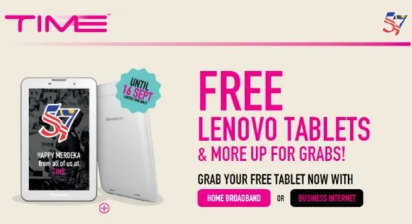 Time Broadband Merdeka Promo
