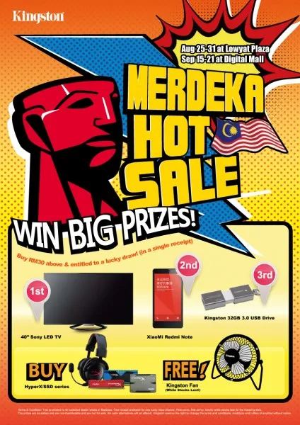 2014 Kingston Merdeka Hot Sale