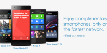 Complimentary Smartphones from Celcom