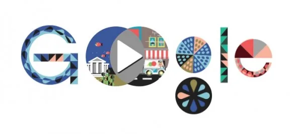Google Venn Diagram Doodle