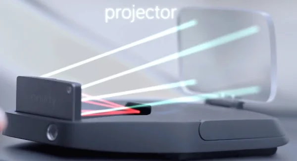 Navdy how it works projection projector