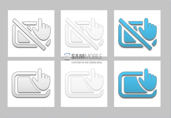 Note 4 Camera Side Touch Icons