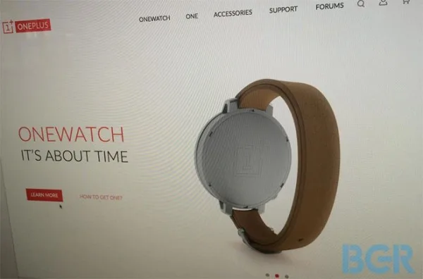 OnePlus OneWatch Product Page