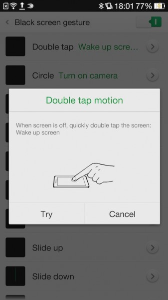 Oppo Find 7 Double Tap to Wake Screen Tutorial