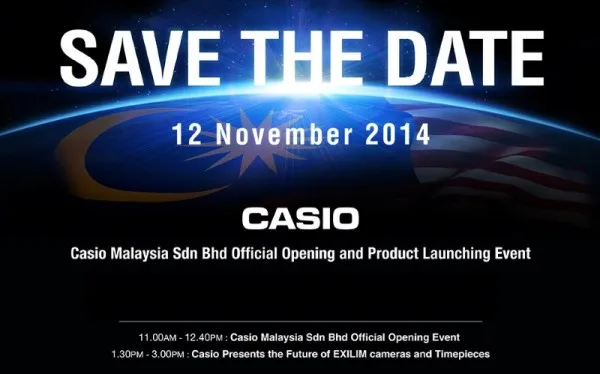 Casio Malaysia Official Launch