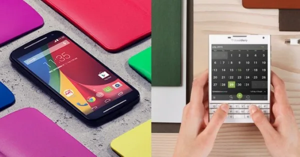 Motorola Moto G 2nd Generation and BlackBerry Passport