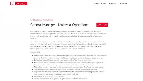 OnePlus Malaysia