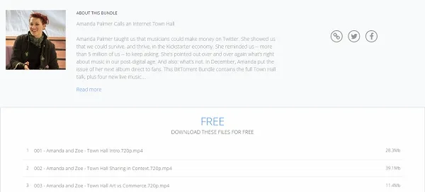 BT Bundle Amanda Palmer