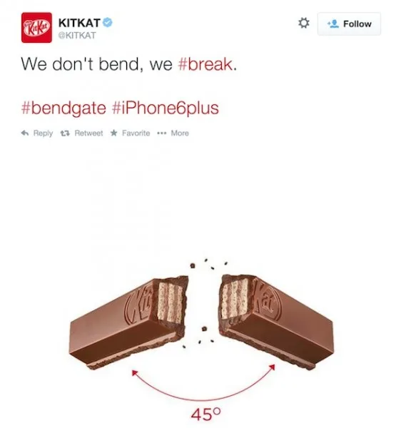 Bendgate KitKat