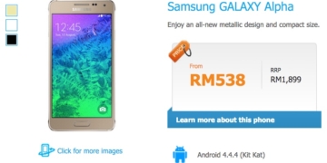 Celcom Samsung Galaxy Alpha