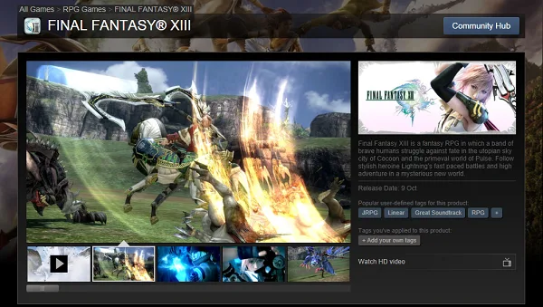 FFXIII PC