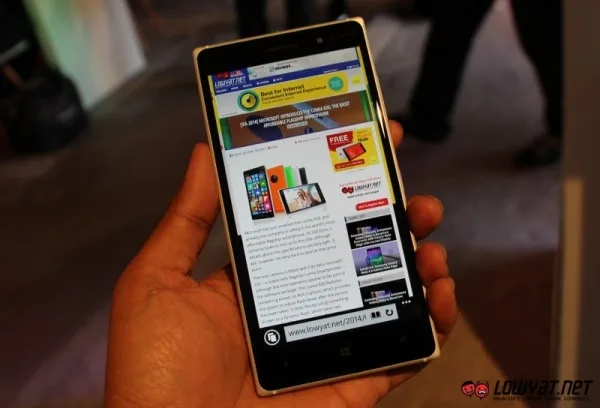 Hands On - Nokia Lumia 830 13