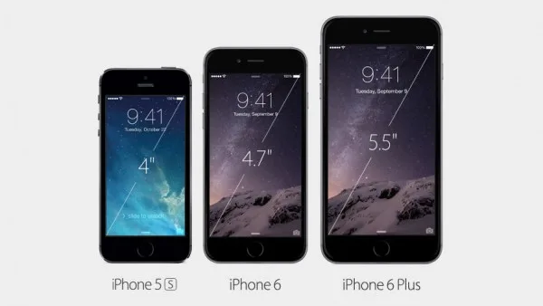 Larger iPhone 6 and 6 plus