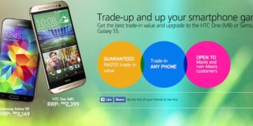 Maxis Trade In Program HTC ONE M8