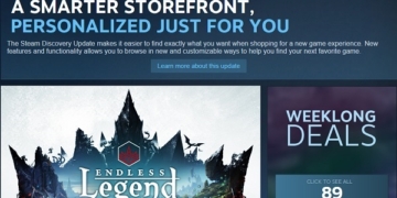 Steam new Storefront