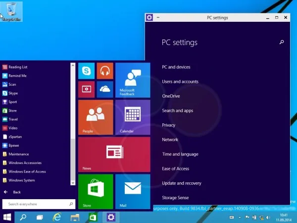 Windows 9 Technical Preview