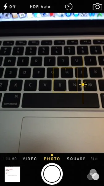 iOS 8 Manual Exposure in Camera