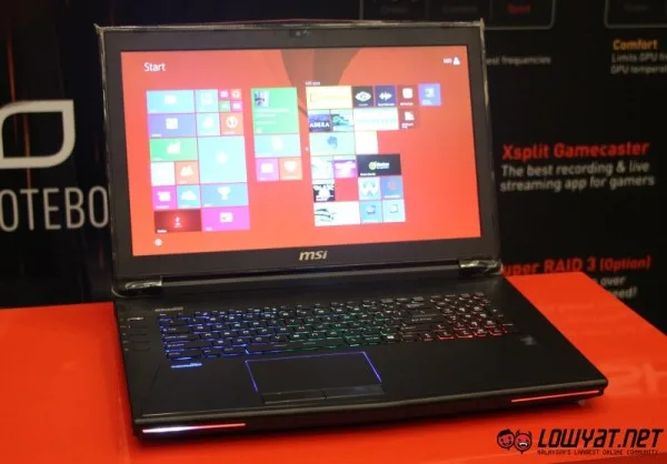 MSI GT72 Gaming Laptop