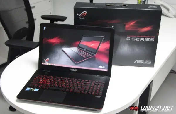ASUS Republic of Gamers G551 Gaming Laptop