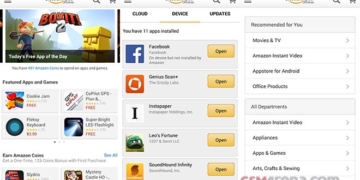 Amazon Appstore integrated into Amazon App