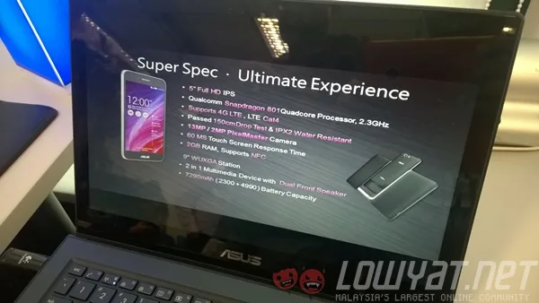 Asus Padfone S Specs