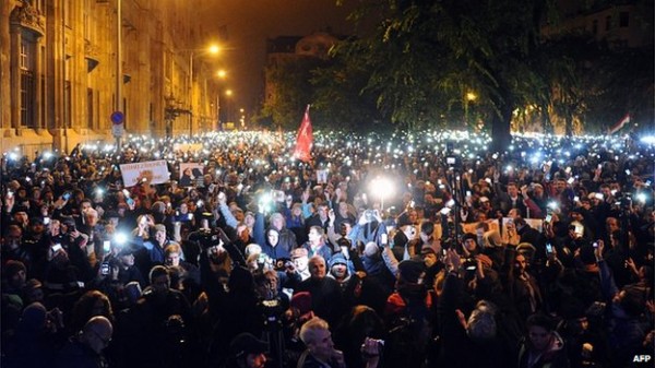 Budapest Protest