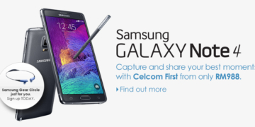 Celcom Samsung Galaxy Note 4