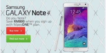 Maxis Samsung Galaxy Note 4