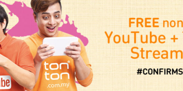 U Mobile Free NonStop YouTube and Tonton Streaming