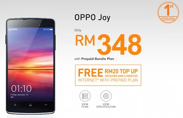 U Mobile Oppo Joy