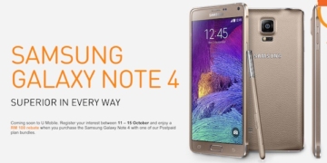 U Mobile Samsung Galaxy Note 4 ROI