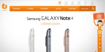 U Mobile Samsung Galaxy Note 4 Teaser