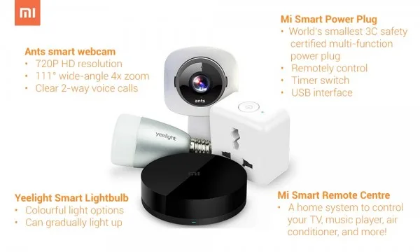 Xiaomi Smart Home Gadgets