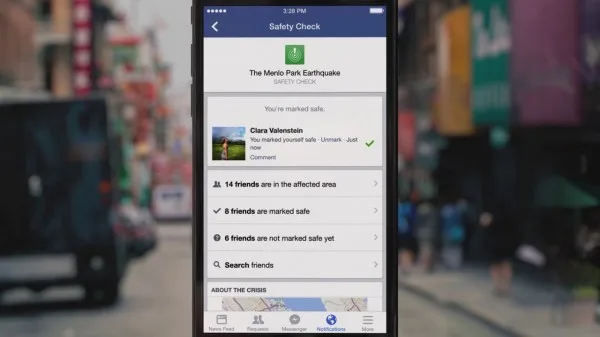 Facebook Introduces “Safety Check” Feature, Lets Friends Know You’re Safe When In Disaster Zones