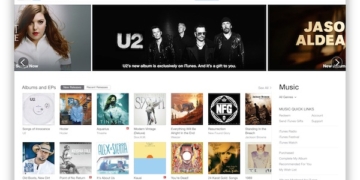 iTunes Store Redesign Flatter Look