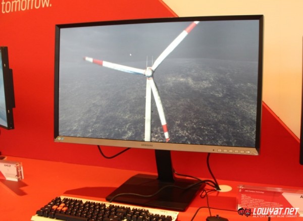 Prototype: Samsung UHD Monitor with AMD FreeSync Support