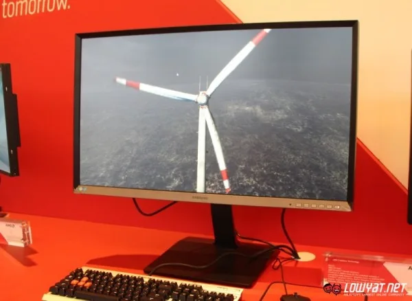 Prototype: Samsung UHD Monitor with AMD FreeSync Support