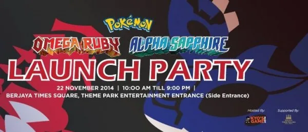 Pokemon Omega Ruby and Alpha Sapphire Launch by Kyo's Game Mart