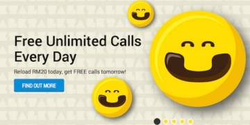 DiGi Free Calls with RM20 Reload