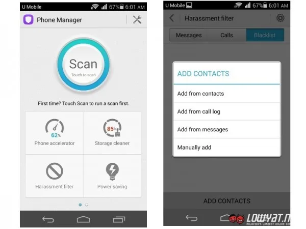 Huawei Honor 6 Phone Manager