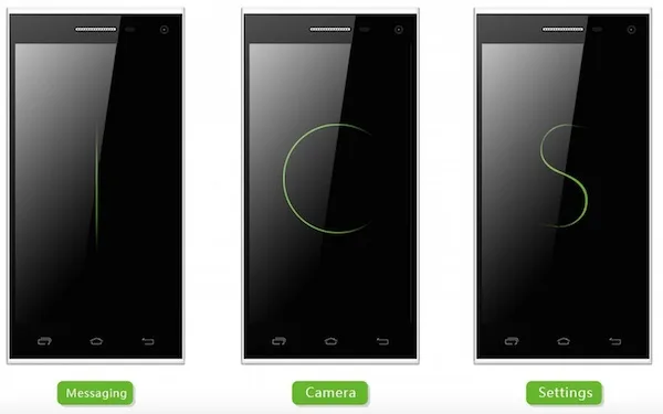 Leagoo Lead 5 Gesture Control 2