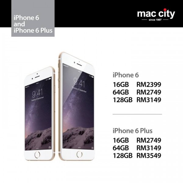 Mac City iPhone 6 Price