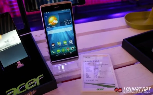 Acer Liquid Z500