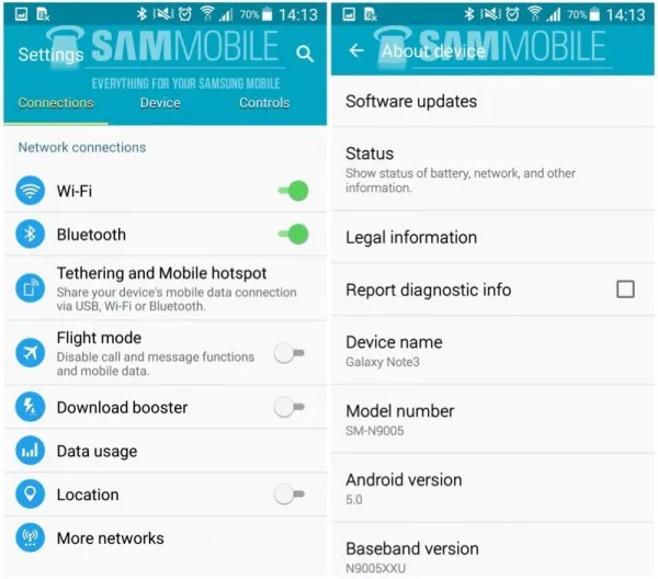 Note 3 Lollipop 3