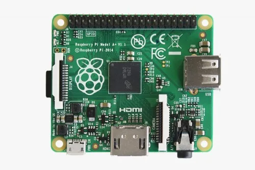 Raspberry Pi A+ Overhead