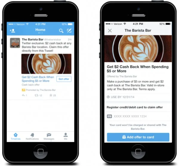 Twitter Offers Screenshot