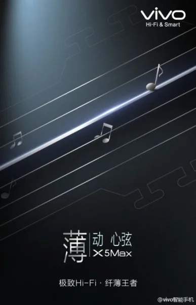 Vivo X5Max Teaser Full