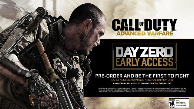 Call of Duty: Advanced Warfare 'Day Zero' grants 24-hour early access
