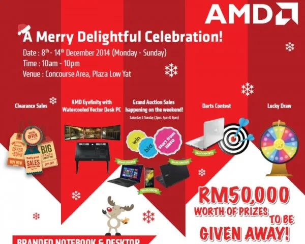AMD Xmas Roadshow - Plaza Low Yat