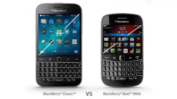 BlackBerry Classic vs BlackBerry Bold 9900